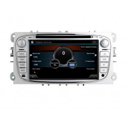 FORD Mondeo, Focus, S-Max, C-Max, Galaxy - МУЛТИМЕДИЯ / Навигация android 16 DVD светлосива + DSP